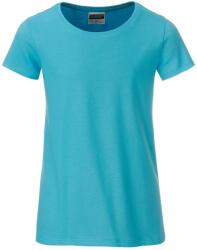 Daiber Tricou clasic de fată din bumbac organic 8007G - Pacific | L (8007G-1754944)