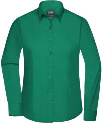 Daiber Cămașă damă cu mânecă lungă JN677 - Verde irlandeză | 3XL (JN677-1759894)