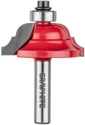 GRAPHITE Felsőmaró kés profilmaró 39.3 x 15.9mm, 8mm 56H231