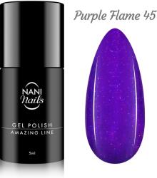 Naní gél lakk Amazing Line 5 ml - Purple Flame