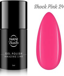Naní gél lakk Amazing Line 5 ml - Shock Pink