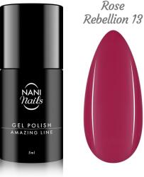 Naní gél lakk Amazing Line 5 ml - Rose Rebellion
