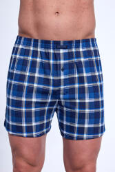 Cornette Comfort 002318 férfi alsónadrág, kék kockás, L