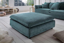 Eden Stílusos puff Eden 100 cm petrol zöld bársony