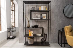 Maille Design könyvespolc Maille 185 x 114 cm fekete kőris