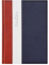 TopTimer Naptár, tervező, B5, heti, TOPTIMER Fashion , bordó-fehér-kék (26T011F-2F4) - molnarpapir