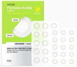 ANUA Ultra-Thin Spot Cover Patch ultravékony pattanás elleni tapaszok, 75 db