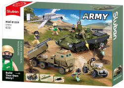 Sluban Army - Katonai hadművelet építőjáték készlet (M38-B1259)