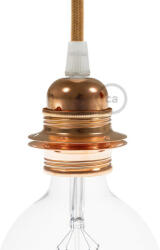 Creative-Cables Creative Cables lámpatest E27 fém lámpafoglalat készlet dupla gyűrűs anyával lámpaernyőhöz PL27MRATF (PL27MRATF)