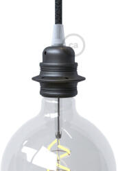 Creative-Cables E27 fém lámpafoglalat készlet dupla gyűrűs anyával lámpaernyőhöz (PL27MZVCFU)