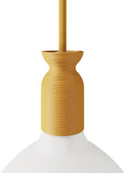 Creative-Cables Creative Cables foglalat E27 lámpafoglalat-készlet újrahasznosított műanyagból, 3D nyomtatással KB3D27OCRA (KB3D27OCRA)