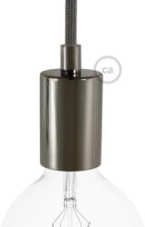 Creative-Cables Creative Cables foglalat Hengeres fém E27 lámpafoglalat készlet KBM4011BRTERM fekete (KBM4011BRTERM)