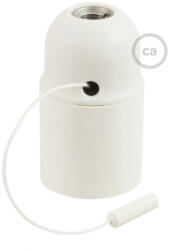 Creative-Cables Hőre lágyuló E27 lámpafoglalat készlet húzós kapcsolóval (PL27PBLINT)