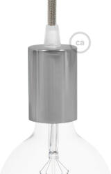 Creative-Cables Hengeres fém E27 lámpafoglalat készlet (KBM4011CR)