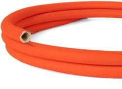 Creative-Cables Creative Cables lámpakábel Creative-Tube rugalmas vezeték, egyszínű Fluo Orange RF15 szövetborítás, átmérő 20 NG20RF15 (NG20RF15)