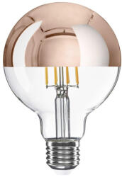 Creative-Cables LED réz félgömb alakú izzó G95 7W 650Lm E27 2700K Fényerő-szabályozható - A24 (BB-A24)