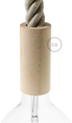 Creative-Cables Creative Cables foglalat Fa E27 lámpafoglalat készlet 3XL kábelhez KBL0130 bükk (KBL0130)