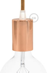 Creative-Cables Creative Cables foglalat Hengeres fém E27 lámpafoglalat készlet KBM4011RA réz (KBM4011RA)