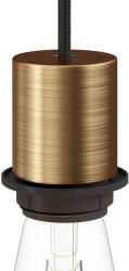 Creative-Cables Creative Cables süllyesztett lámpa E27 félig süllyesztett fém lámpatartó készlet rejtett kábelbilinccsel KBM4551OTS bronz (KBM4551OTS)