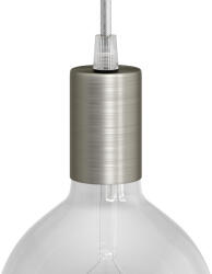 Creative-Cables Creative Cables foglalat Hengeres fém E27 lámpafoglalat készlet KBM4011TIS titán (KBM4011TIS)