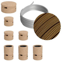 Creative Filé System Linear Kit - 5 m-es fényfüzér kábellel és 7 beltéri fa alkatrésszel (CAT-LIN-CZ22)