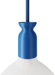 Creative-Cables Creative Cables foglalat E27 lámpafoglalat-készlet újrahasznosított műanyagból, 3D nyomtatással KB3D27BLU (KB3D27BLU)
