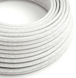 Creative Creative Cables textil lámpakábel Fényes fehér csillogó textil kábel - Az eredeti Creative-Cables - XZ3RL01 (XZ3RL01)