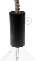 Creative-Cables Creative Cables foglalat Fa E27 lámpafoglalat készlet XL kábelhez KBL0316 fekete (KBL0316)