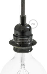 Creative-Cables Creative Cables lámpatest E27 fém lámpafoglalat készlet dupla gyűrűs anyával lámpaernyőhöz PL27MBRTFTERM (PL27MBRTFTERM)