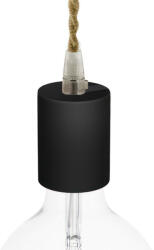 Creative-Cables Creative Cables foglalat Fa E27 lámpafoglalat készlet KBL0310 fekete (KBL0310)
