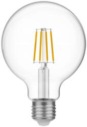 Creative-Cables LED átlátszó gömb alakú izzó G95 4W 470Lm E27 2700K - E04 (BB-E04)