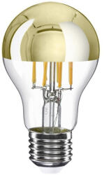 Creative-Cables LED Gold félgömb alakú csepp alakú izzó A60 7W 650Lm E27 2700K Fényerő-szabályozható - A12 (BB-A12)