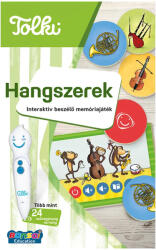  Hangszerek: Interaktív beszélő memóriajáték - konyvpalota