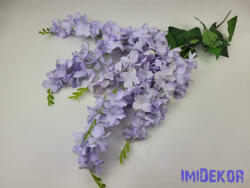  Csüngős akác 5 ágú selyemvirág 65cm - Kékes