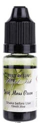  Let's Resin alcohol ink - sötét mohazöld, 10 ml