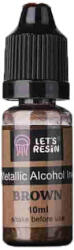  Let's Resin Metallic Alcohol Ink - barna, 10 ml