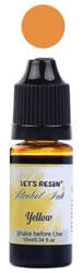  Let's Resin alcohol ink - sárga, 10 ml