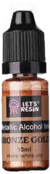  Let's Resin Metallic Alcohol Ink - bronz-arany, 10 ml