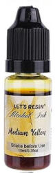  Let's Resin alcohol ink - középsárga, 10 ml