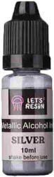  Let's Resin Metallic Alcohol Ink - ezüst, 10 ml