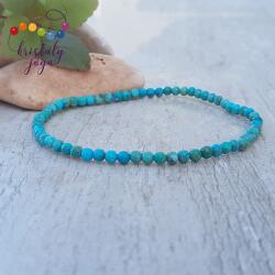 Kristály Jóga Shop Türkiz (valódi) 3 mm-es ásvány karkötő