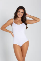 Gatta Bodywear Дамско боди тип потник в бялоeh-1056-white - Черен, размер s