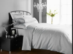 Behrens England Cearceaf de pat, densitate 1000TC - Ice Grey Lenjerie de pat