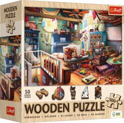 Trefl - Puzzle Treasures in the Attic wooden - 500 piese