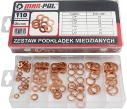Mar-Pol Set de șaibe din cupru - 110 piese (M66455)