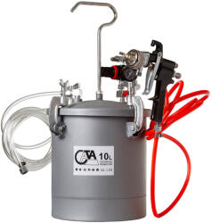 CATA PISTOL DE VOPSIT PNEUMATIC | 10L , Pompa de vopsit (M80639C)