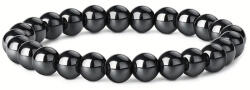 Kincsecske Kollekció Férfi hematit karkötő - Gömb formájú gyöngyök