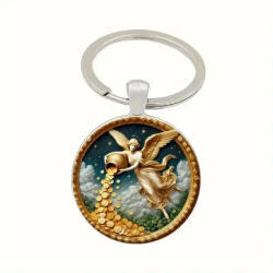 Kincsecske Kollekció Bőség Angyala kulcstartó