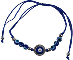 Kincsecske Kollekció Egyszerű Nazar karkötő kék színben