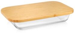 Tescoma Üveg sütőtál fedéllel 31 x 19 cm bambusz ONLINE 900849.00 (900849.00)